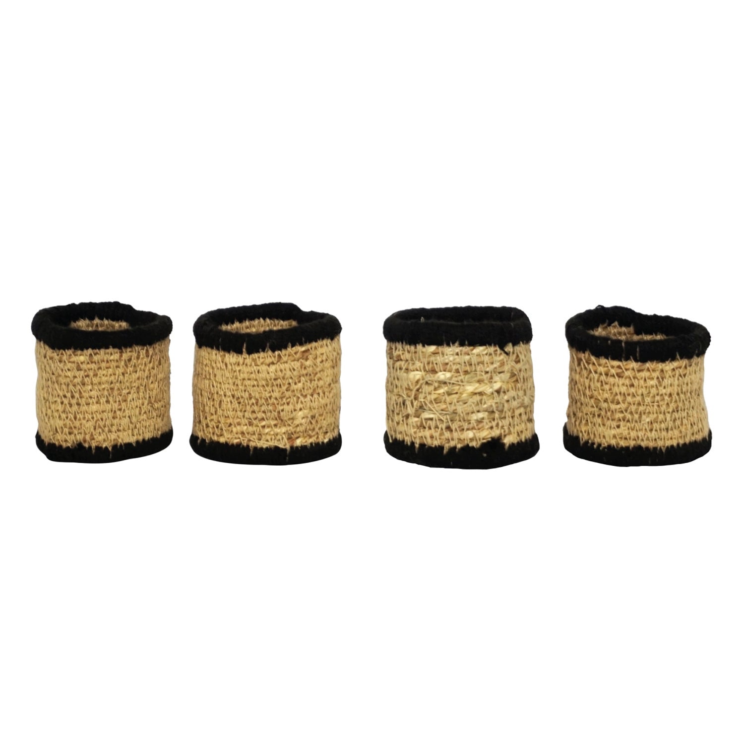 Nancy Napkin Rings- Black