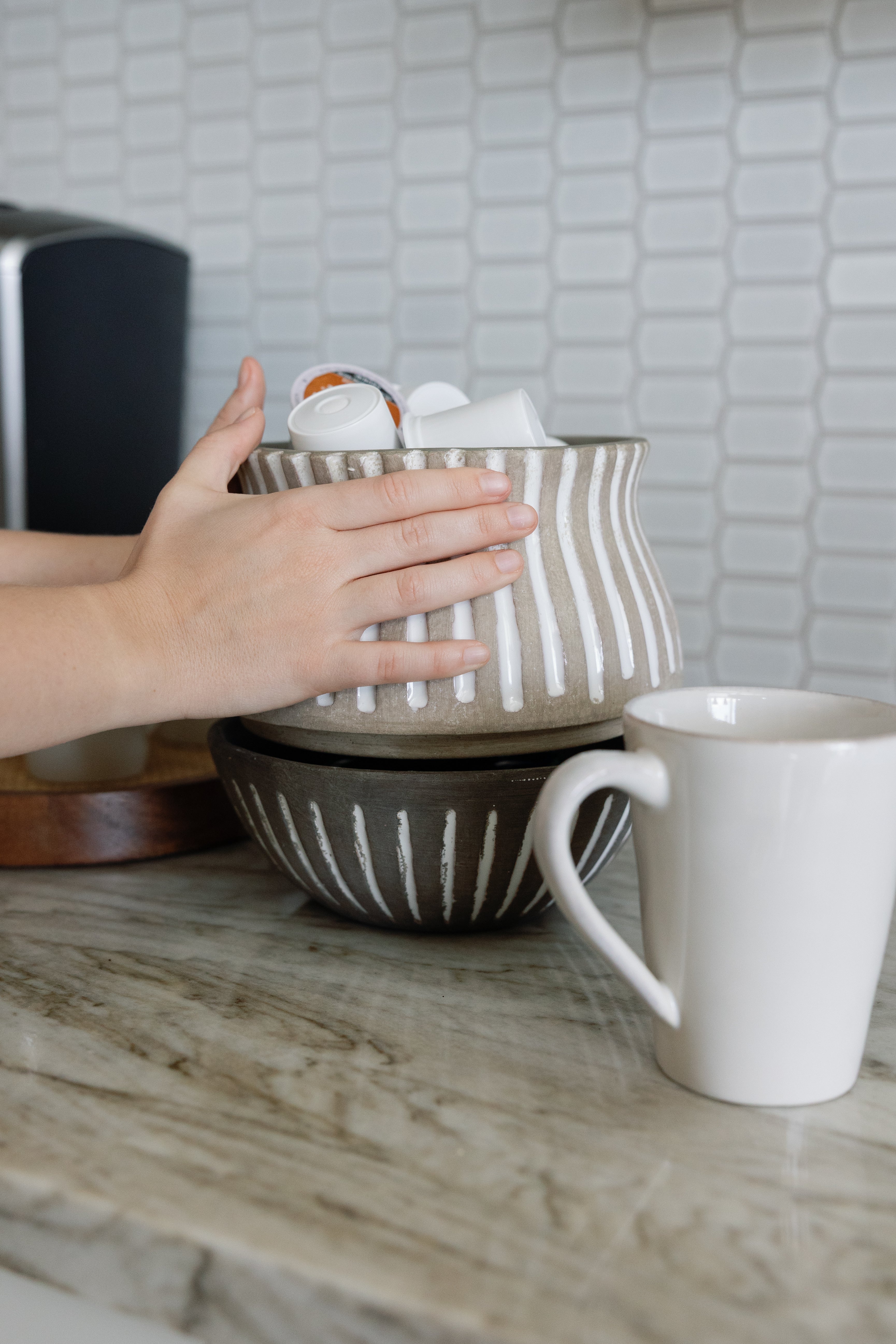 Evelyn Double Planter