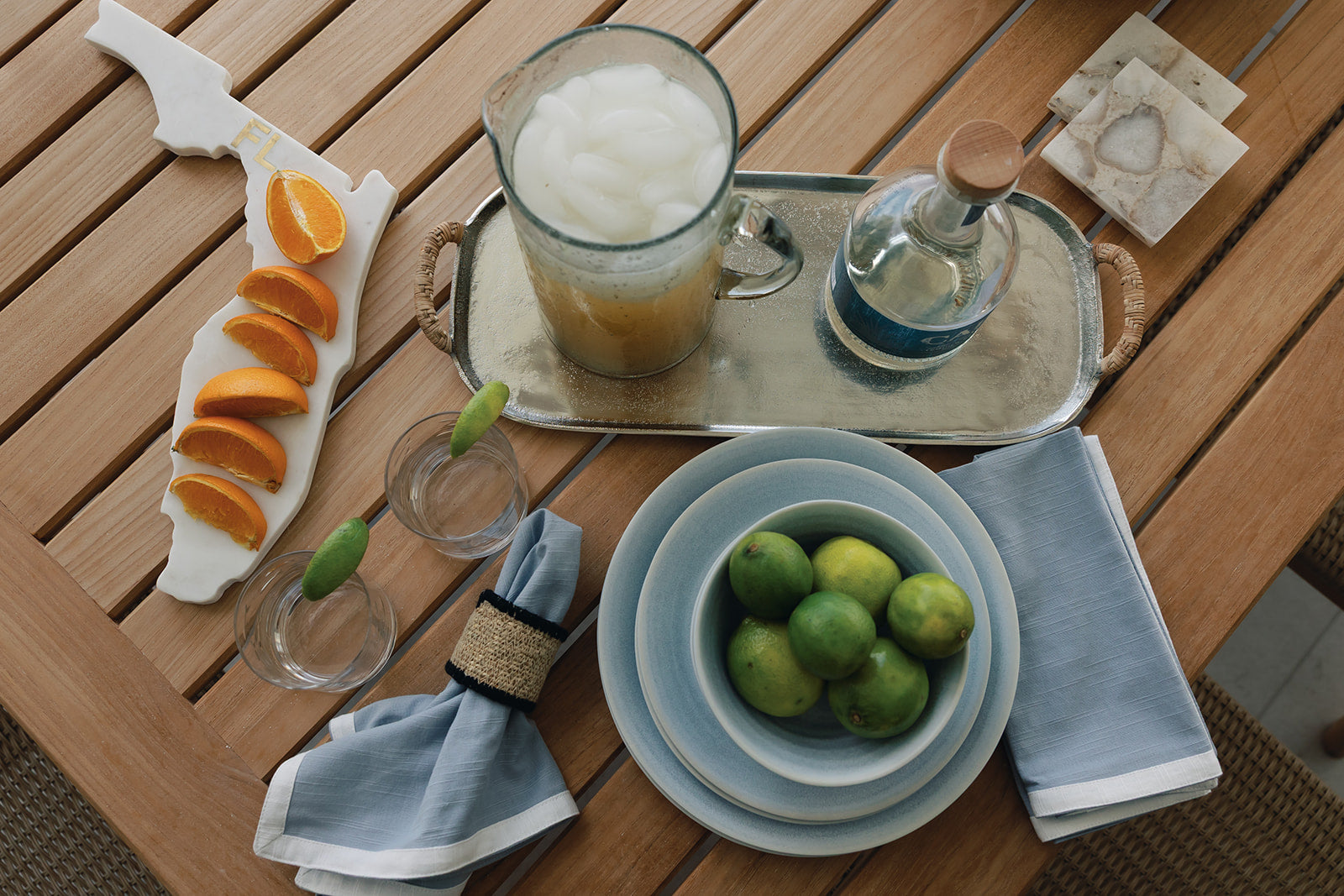 Nancy Napkin Rings- Black